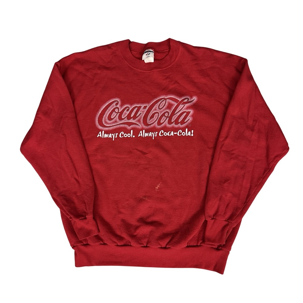 Vintage 90s Coca Cola Soda Crewneck Sweatshirt XL